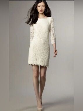 Diane Von Furstenberg Lace Dress